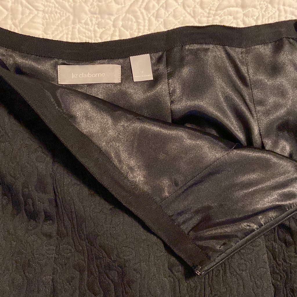 Liz Claiborne Jaquard Skirt (Nwot)